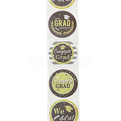 Graduation Theme Stickers Roll DIY-H167-04A-1