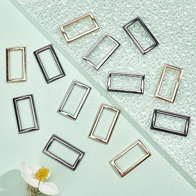 15Pcs 3 Colors Alloy Buckles DIY-GF0006-13B-1