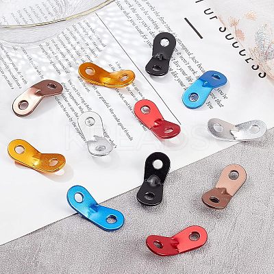 36Pcs 6 Colors Aluminum Alloy Guyline Cord Adjuster AJEW-FH0001-45-1