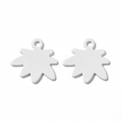Spray Painted 201 Stainless Steel Charms LS-STAS-I672-17B-1