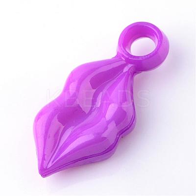 Opaque Acrylic Pendants SACR-S790-C13-1