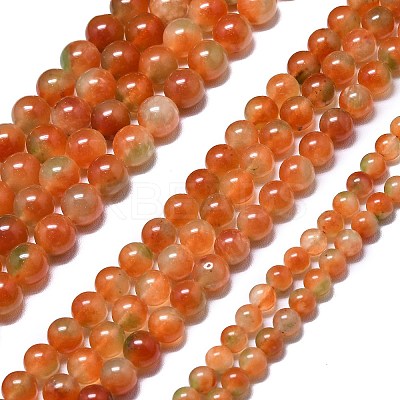 Natural Malaysia Jade Beads Strands G-L645-C01-8mm-29-1