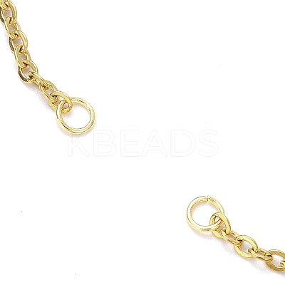 3Pcs 3 Colors Adjustable Stainless Steel Cable Chain Slider Bracelet Making AJEW-JB01230-1
