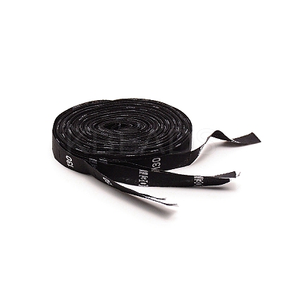 Polyester Size Label(130) LS-DIY-WH0304-181G-1