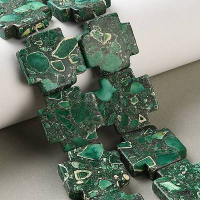 Synthetic Imperial Jasper Beads GG-CBA0D66-02-1