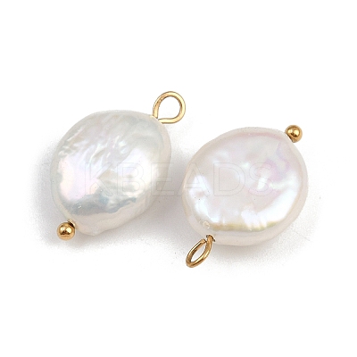 Natural Freshwater Pearl Keshi Pearl Pendants STAS-D378-08B-G-1