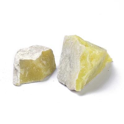 Rough Raw Natural Lemon Quartz(Heated) Beads G-C231-01-1