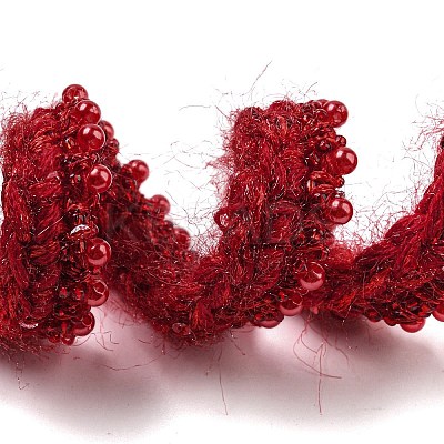 Polyester Crochet Lace Trim OCOR-Q058-25B-1