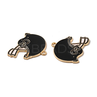 Alloy Enamel Pendants PALLOY-E028-04G-03-1