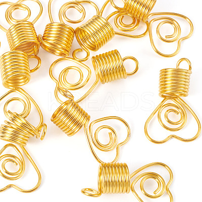 10Pcs Alloy Dreadlocks Beads FIND-TA0008-53A-1