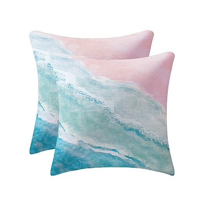 Square Polyester Pillow Case AJEW-WH20080-67A-1