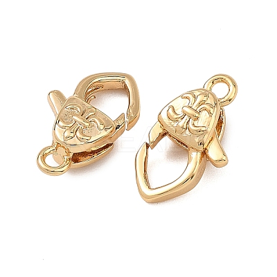 SHEGRACE Brass Lobster Claw Clasps XGRQ58684-765G-1
