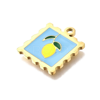 304 Stainless Steel Pendants STAS-A114-03G-03-1