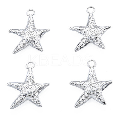Non-Tarnish 201 Stainless Steel Pendants STAS-N098-230P-1
