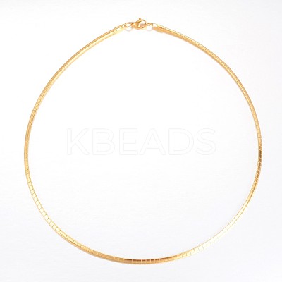 304 Stainless Steel Necklaces X-NJEW-D274-01G-1