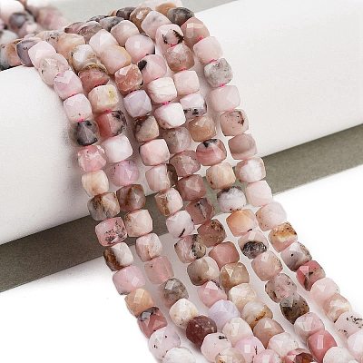 Natural Pink Opal Beads Strands G-H042-A44-02-1
