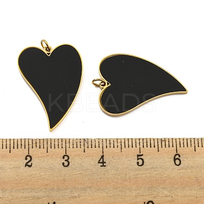 Ion Plating(IP) 304 Stainless Steel Pendants STAS-O003-09G-1