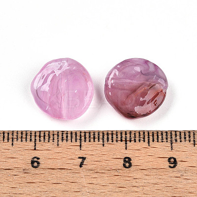 Transparent Acrylic Beads TACR-T028-41D-1