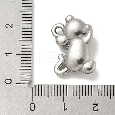 Anti-Tarnish 304 Stainless Steel Pendants STAS-Q334-34P-1