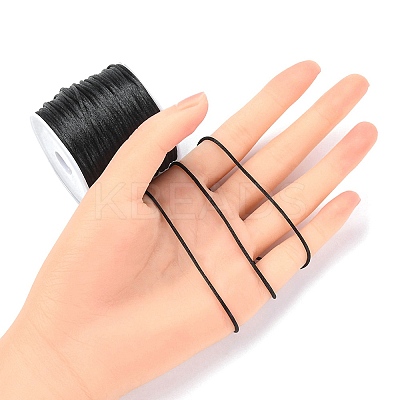 30M Nylon Satin Rattail Cords NWIR-YW0001-04-02-1
