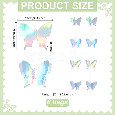 Paper Butterfly Hanging Banners FEPA-WH0012-001-1