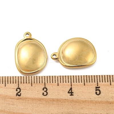 304 Stainless Steel Pendants STAS-L022-184G-1