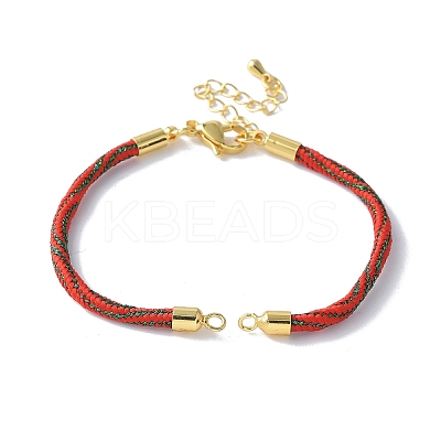 Nylon Cord Bracelets MAK-C003-02G-32-1