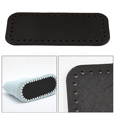 PU Leather Rectangle Long Bag Bottom FIND-CA0001-10D-1