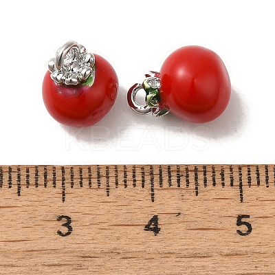 Brass Enamel Charms KK-S368-02P-02-1