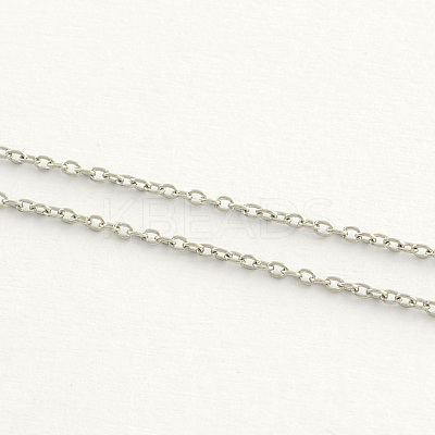 Tarnish Resistant Stainless Steel Cable Chains CHS-Q001-13-1
