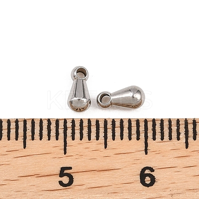 201 Stainless Steel Charms STAS-P437-01B-P-1