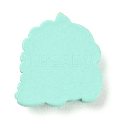 Animal Theme Opaque Resin Cabochons RESI-E046-01I-1