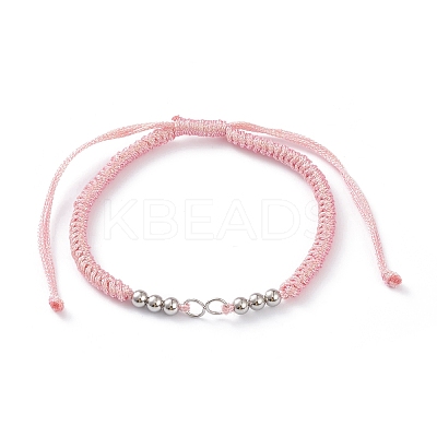 Adjustable Braided Polyester Cord Bracelet Making AJEW-JB00849-03-1