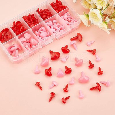 Resin Doll Nose with Washers DIY-WH0209-06B-1