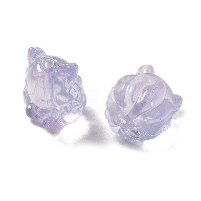 Transparent Glass Beads GLAA-D025-06J-1