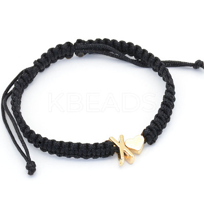 Alloy Beads Braided Bead Bracelets FS-WGADCE6-24-1