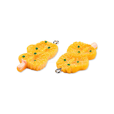 Opaque Resin Pendants CRES-N021-161-1