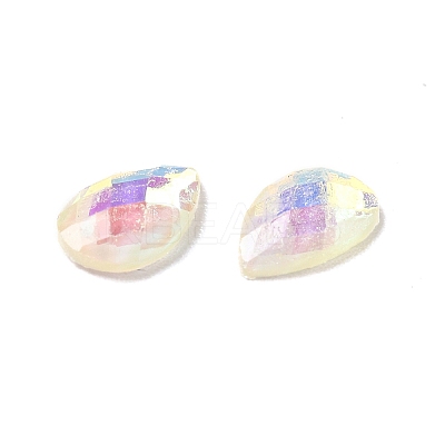 Flat Back Resin Rhinestone Cabochons MRMJ-T047-07E-1