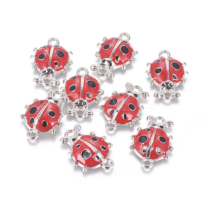 Alloy Enamel Links connectors LS-ENAM-P147-1-1