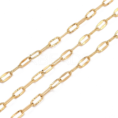 3.28 Feet PVD Vacuum Plating 304 Stainless Steel Cable Chains X-CHS-D033-05G-01-1