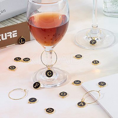DIY Wine Glass Decoration Making Kits DIY-SC0016-40A-1