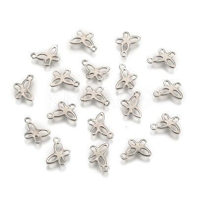Tarnish Resistant 304 Stainless Steel Insect Charm Butterfly Pendants STAS-J014-19-1