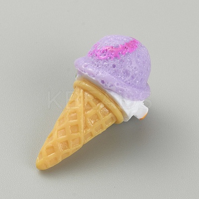 Opaque Resin Ice Cream Cabochons CRES-CJC0009-01D-1