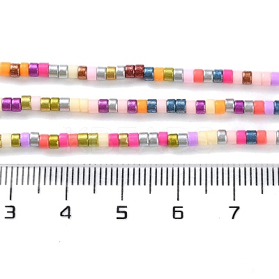 Handmade Lampwork Beads Strands X-LAMP-L078-008K-1