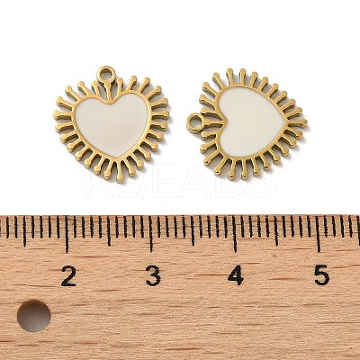 Ion Plating(IP) 316L Surgical Stainless Steel Pendants STAS-D035-18G-1