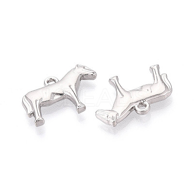 Rack Plating Alloy Pendants PALLOY-T091-33B-1