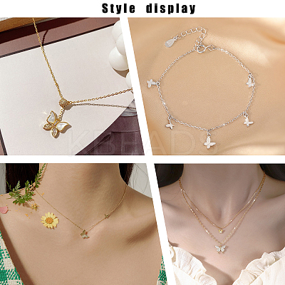 12Pcs 3 Colors Brass Micro Pave Cubic Zirconia Charms ZIRC-CA0001-05-1