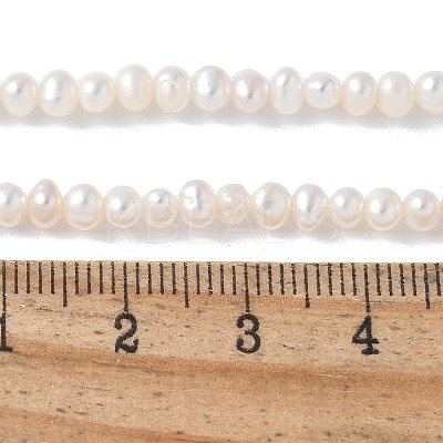 Natural Cultured Freshwater Pearl Beads Strands PEAR-I007-07K-04-1