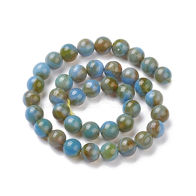 Handmade Lampwork Beads Strands LAMP-D072-B-03-1