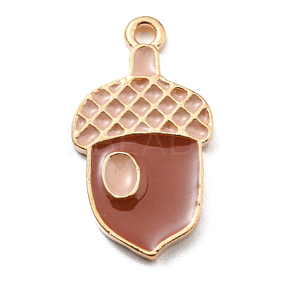 Thanksgiving Day Alloy Enamel Pendants ENAM-D060-01E-KCG-1